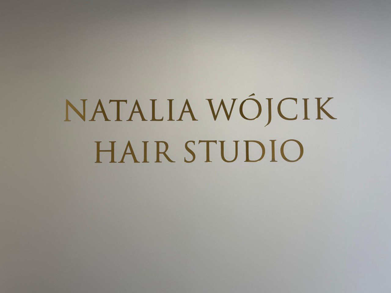 Wnętrze salonu NW Hair Studio